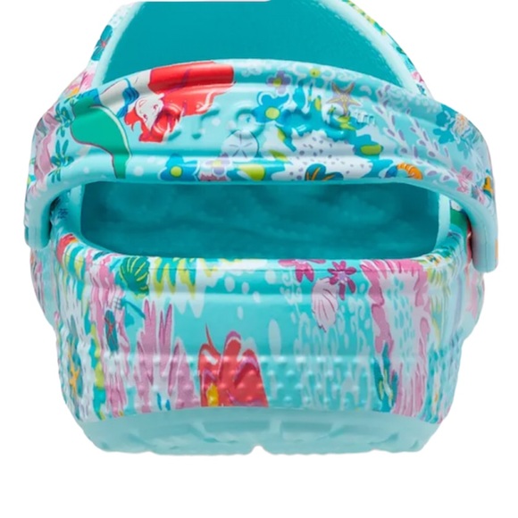 Crocs Classic Disney X Vera Bradley Little Mermaid clogs NWT M-4 W-6 2 available - Picture 6 of 9